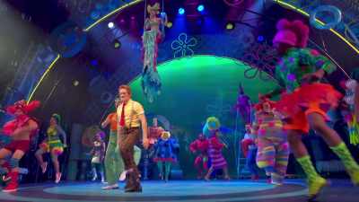 ♪ Another busy day
where nothing will go wrong - The SpongeBob Musical: Live on Stage!