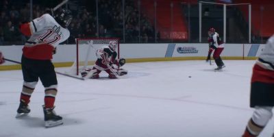 Another chance for Cole, and he whiffs again. - The Mighty Ducks: Game Changers