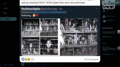 Another claims instead
that these "mole children" - While The Rest Of Us Die