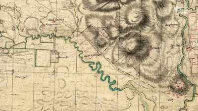 Another clue
was left by General William Roy, - Scotland from the Sky