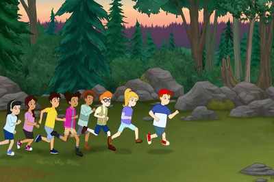 Another few minutes and I'll be...
[pants] - The Magic School Bus Rides Again