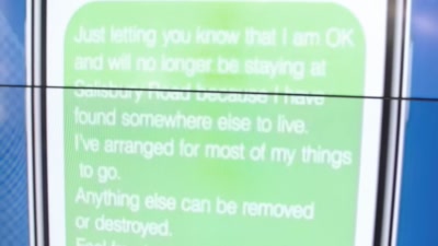 Another interesting piece of evidence
is this message saying, - Killers: Caught on Camera