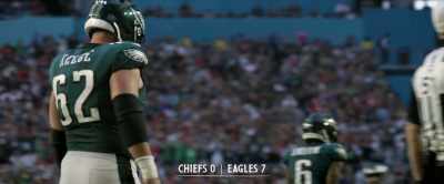 Another opening drive
touchdown for Philly. - Kelce