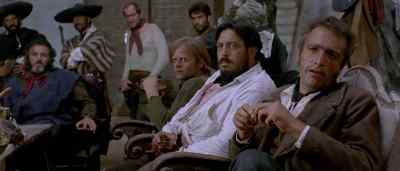 Another religious reference. - For a Few Dollars More