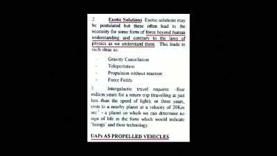 Another section is entitled,
"UAPs as Propelled Vehicles." - Truth Hunter