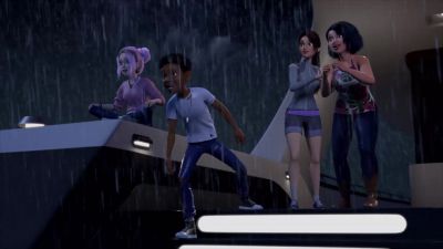 Another storm is on the way.
Best sail out before it rolls in. - Jurassic World: Camp Cretaceous