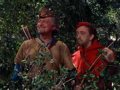 Another stroke or two
and the boy'll have him In the dust. - The Bandit of Sherwood Forest
