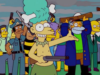 Another tragedy prevented
by gun violence. - The Simpsons