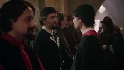 Another word, and I will have it
torn out by the root. - Knightfall