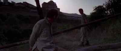 Ansell, keep behind me. Twenty paces. - Figures in a Landscape