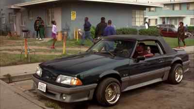 [ANT BANKS' "PACKIN' A GUN"
PLAYING OVER CAR STEREO] - Menace II Society