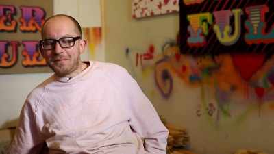 Anthony Lister, crazy Australian. - Saving Banksy