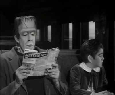 "Anthropologists tell us the
sociological implications... - The Munsters