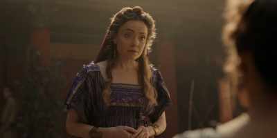 Antigone thinks that
if Livia gets pregnant again, - Domina