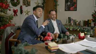 Antonio is a very busy man, - Flipping for Christmas