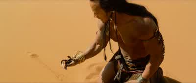 Anubis accepted his offer and spared his life. - The Mummy Returns