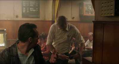 Anus, ask the lady
if she wants a drink. - The Golden Glove