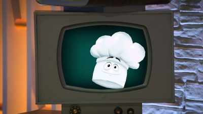 -Any chef worth their salt...
-(ding ding) - Secret Chef