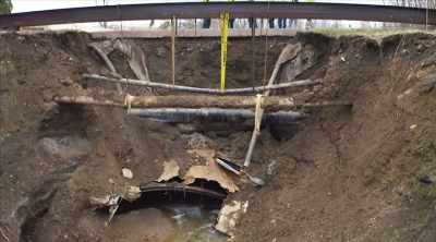 Any damage could create
a domino effect - Sewer Divers