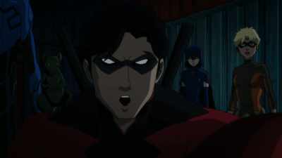 - Any idea what that gizmo is?
- Nothing good. - Teen Titans: The Judas Contract