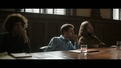 Any idea what's going on? - The Trial of the Chicago 7