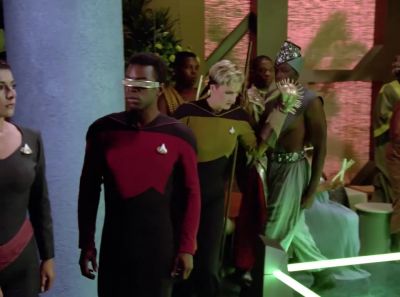 Any last-minute instructions, sir? - Star Trek: The Next Generation