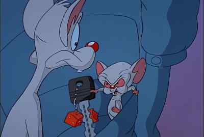 ANY LUCK, BRAIN? - Pinky and the Brain