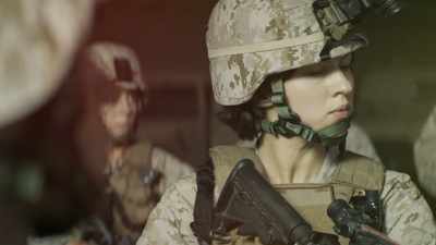 Any Marine, including myself, - The Walking Dead: World Beyond