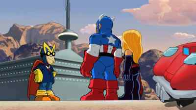 Any news, Cap? - The Super Hero Squad Show