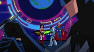Any of you three can
handle an ordinary meteor. - Justice League Action
