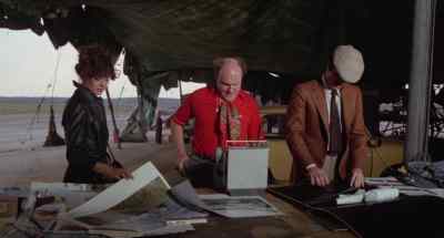 -Any problems getting the plane?
-No. One has one's friends. - Rough Cut