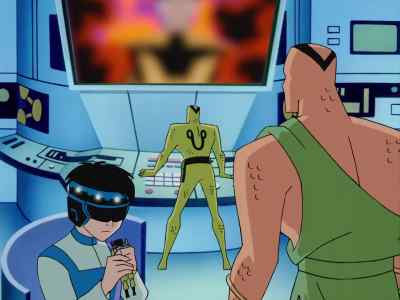 Any second now. - Batman Beyond