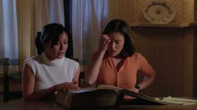 Any time you feel yourself
being pulled - Charmed