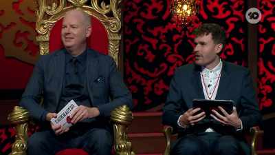 Any time Luke is under any
pressure on this show, - Taskmaster