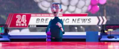 Any TV station broadcasts it, - Ron's Gone Wrong