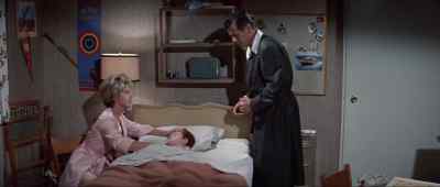 -Any vomiting?
-Uh, no. - The Courtship of Eddie's Father
