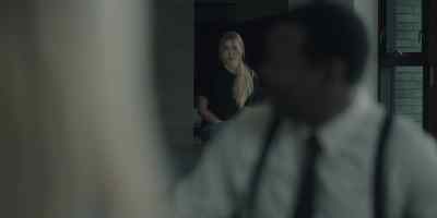 Any way he could have known
that she was behind him? - Believer