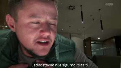 (Anya speaking on computer) - Welcome to Chechnya