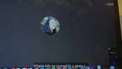 (Anya speaking on computer) - Welcome to Chechnya