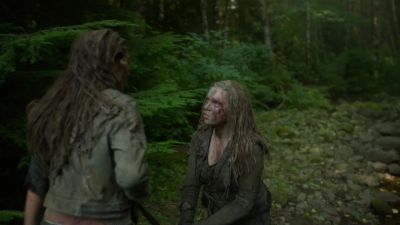 Anya, you're
still bleeding. - The 100