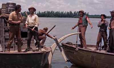 - anybody get hurt, mike?
- how could we? - Davy Crockett and the River Pirates