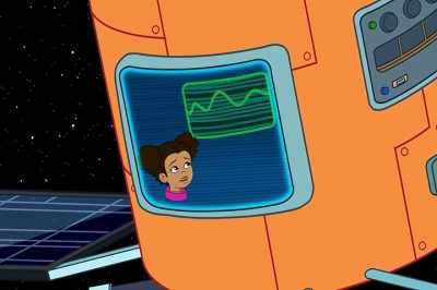 -Anybody getting anything?
-Hold on. I think so. - The Magic School Bus Rides Again
