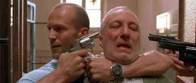 Anybody moves
and I kill him. - The Transporter
