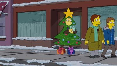 Anyhoo, I could never
have made it - The Simpsons: O C'mon All Ye Faithful