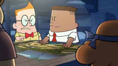 Anyhoo, I've programmed it
to invade the enemy camp - The Epic Tales of Captain Underpants