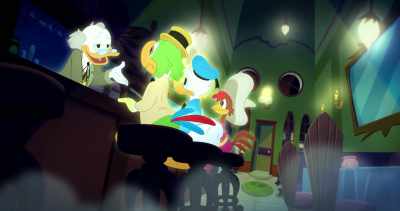 Anyhow, after that fell on me, - Legend of the Three Caballeros