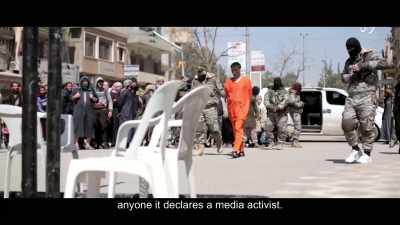 ...anyone it declares
a media activist. - City of Ghosts