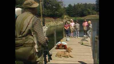 Anyone goes swimming,
either voluntarily - Punky Brewster