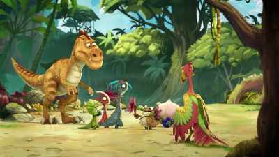 Anyone who makes a wish
on one of their feathers - Gigantosaurus