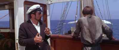 Anything I can do for you
while you're on board? - Krakatoa, East of Java